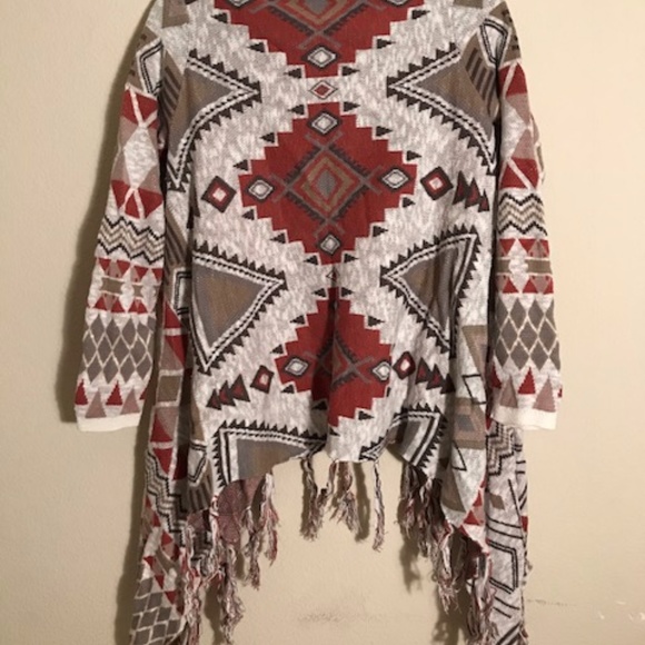 RARE ASO Teen Wolf Malia Tate geometric cardigan - Picture 5 of 6